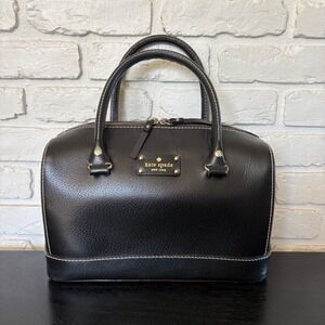 Kate Spade New York Wellesley Alessa satchel Black Leather